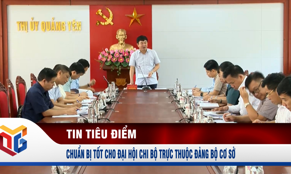 Kiểm tra công tác chuẩn bị đại hội chi bộ trực thuộc Đảng bộ cơ sở 