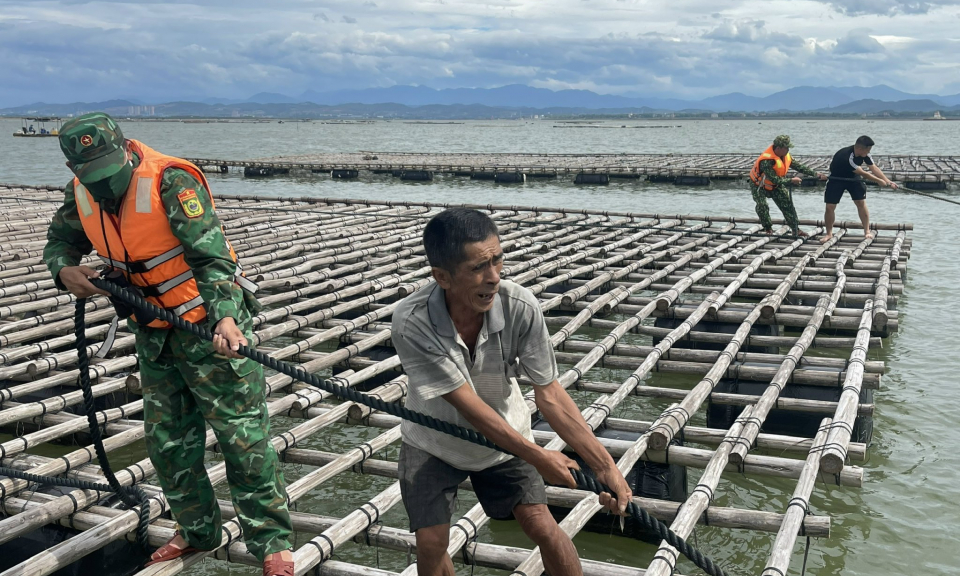 BĐBP tỉnh: Bố trí 220 cán bộ, chiến sỹ và 20 phương tiện trực bão số 1
