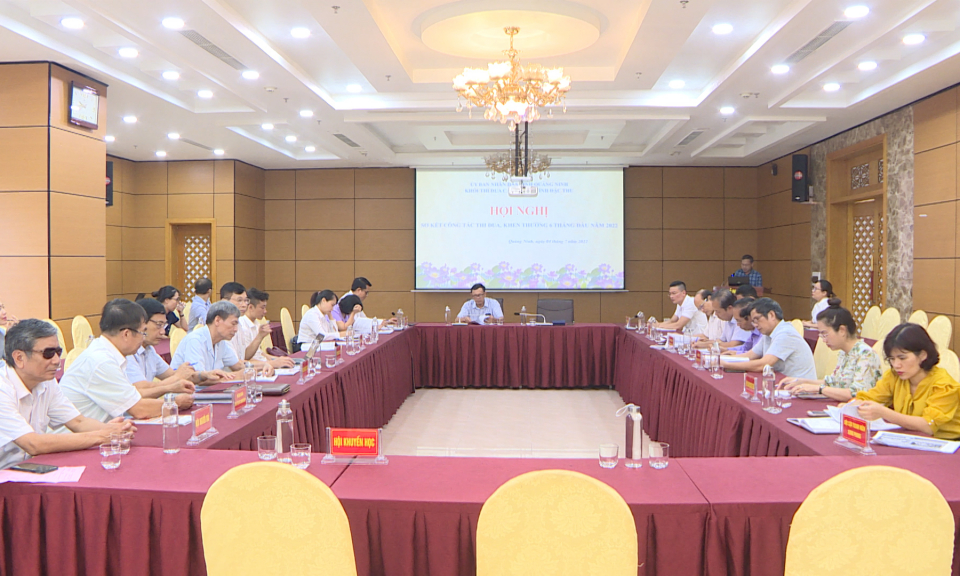Khối thi đua các hội có tính chất đặc thù tỉnh sơ kết công tác thi đua khen thưởng 6 tháng đầu năm 2022