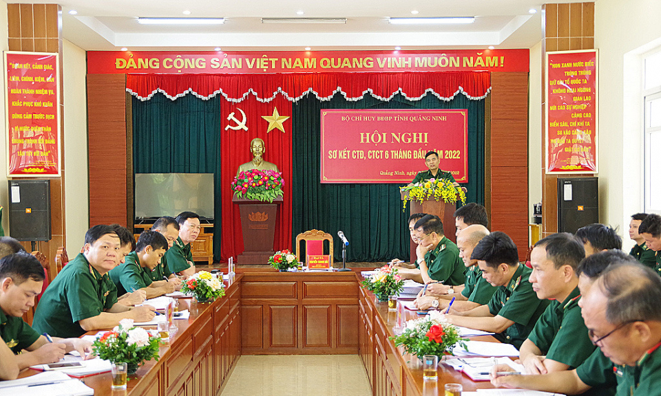 Bộ Chỉ huy BĐBP tỉnh Quảng Ninh: Triển khai nhiệm vụ công tác Đảng, công tác chính trị 6 tháng cuối năm