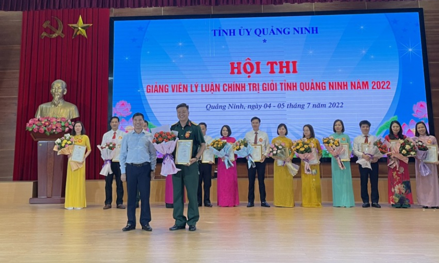 Hội thi Giảng viên lý luận chính trị giỏi tỉnh Quảng Ninh năm 2022