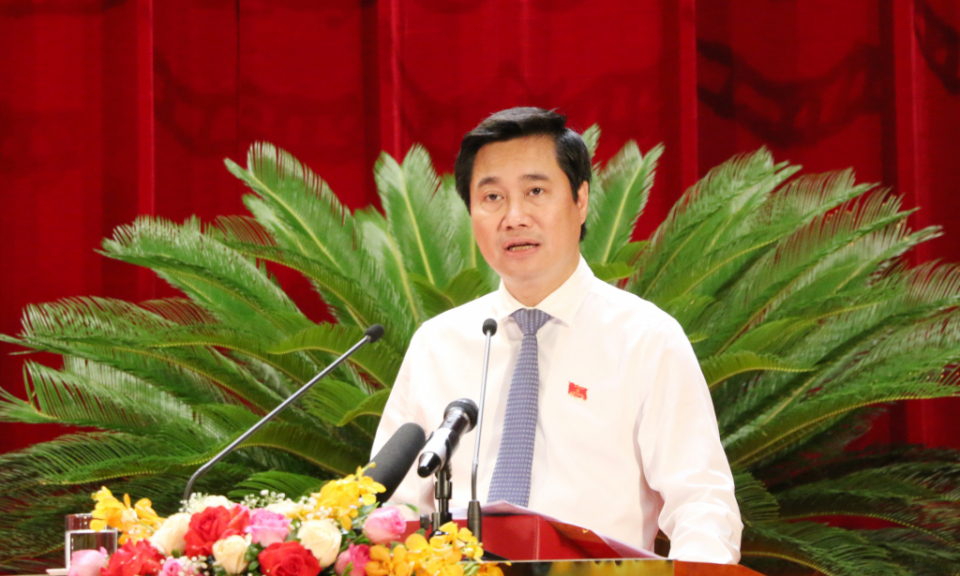 Chủ tịch UBND tỉnh Nguyễn Tường Văn: “Nhanh chóng phục hồi, phát triển kinh tế - xã hội và giữ vững đà tăng trưởng 2 con số”