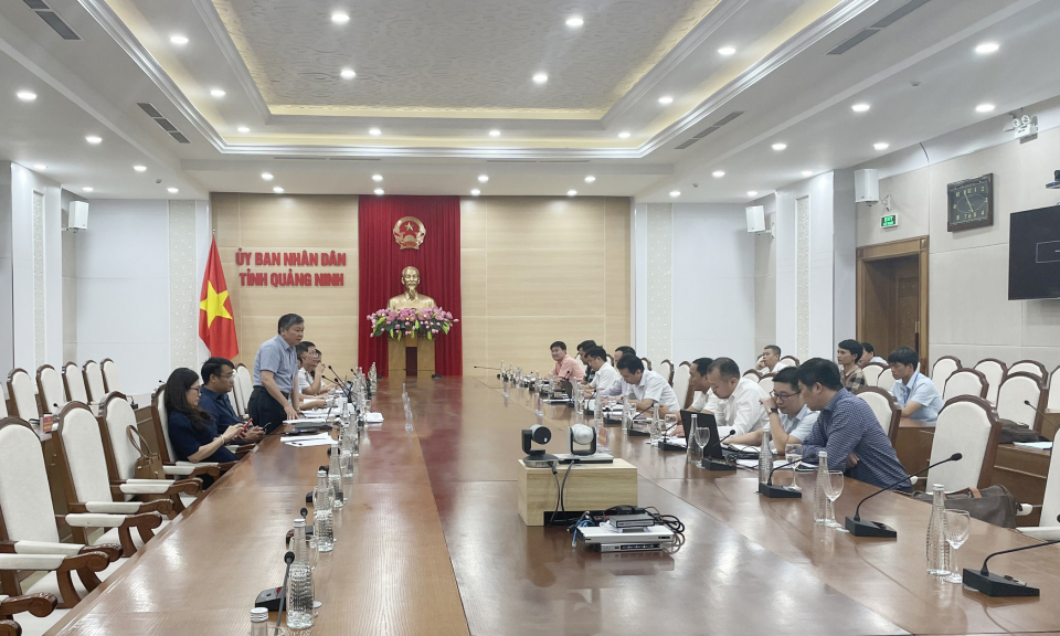 Đoàn công tác của Trung ương khảo sát việc triển khai Luật Đấu thầu tại Quảng Ninh 