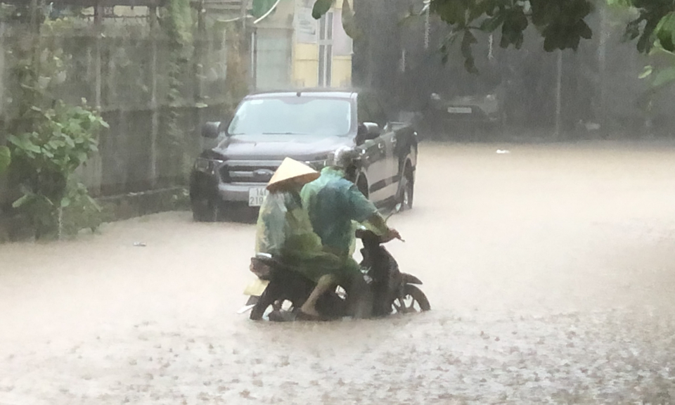 Quảng Ninh tiếp tục chủ động ứng phó với mưa lớn diện rộng