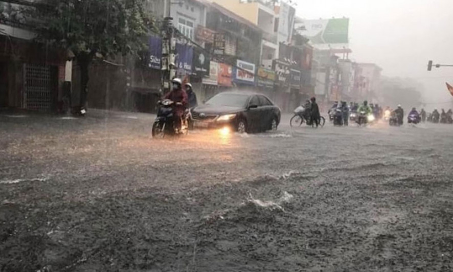 Đông Bắc Bộ có mây, ngày nắng gián đoạn, chiều tối và đêm có mưa