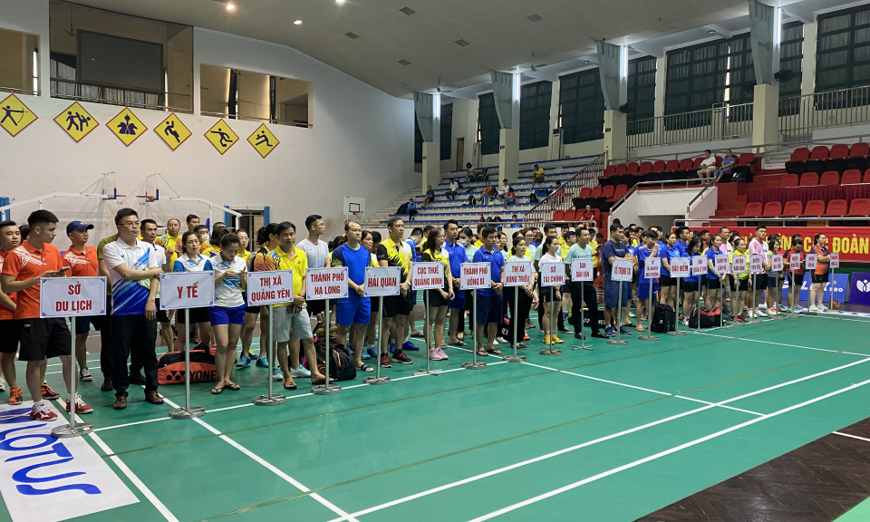 TP Hạ Long Nhất toàn đoàn Giải Thể thao HCSN - Cup Lotus 2022
