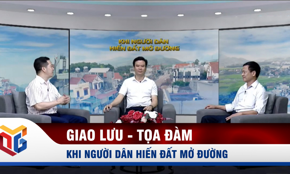 Khi người dân hiến đất mở đường