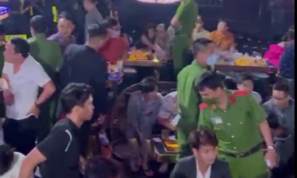 29 đối tượng sử dụng ma túy trong quán bar trá hình
