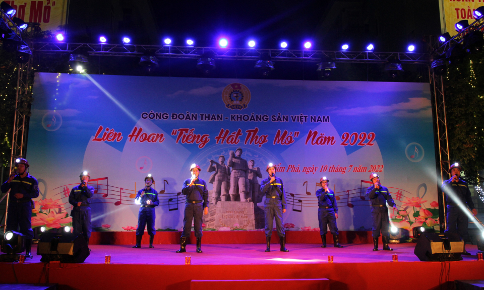 Liên hoan “Tiếng hát thợ mỏ” năm 2022