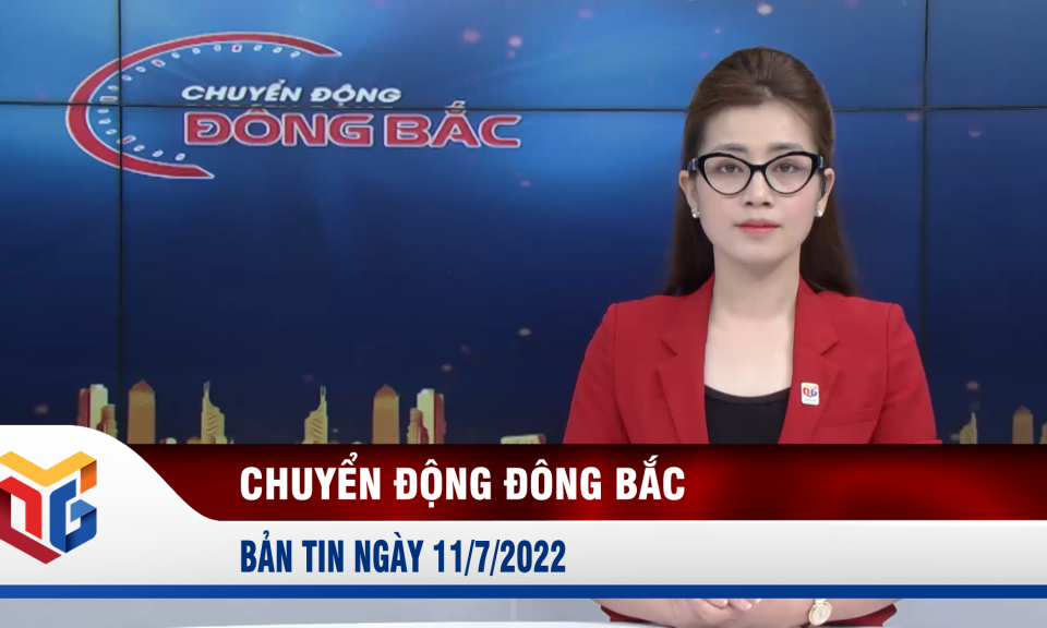 Chuyển động Đông Bắc ngày 11/7/2022