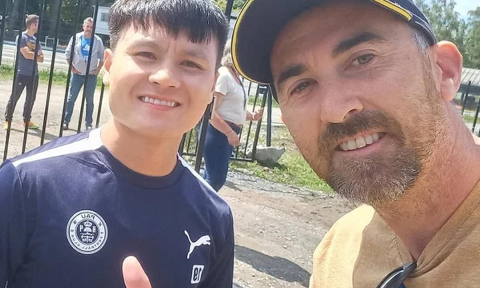 Cầu thủ Pau FC muốn vượt trình độ Quang Hải