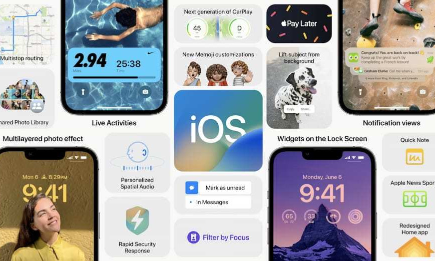 Đã có thể dùng thử iOS 16 trên iPhone