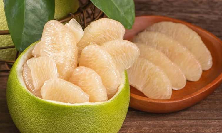 Bưởi, rau cải nên xuất hiện nhiều trong bữa ăn gia đình