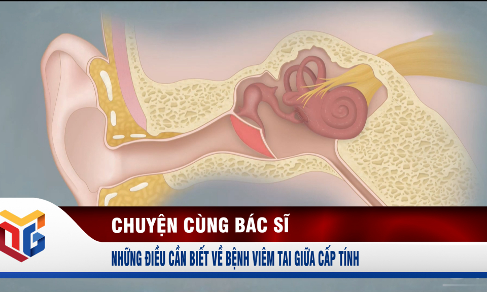 Những điều cần biết về bệnh viêm tai giữa cấp tính