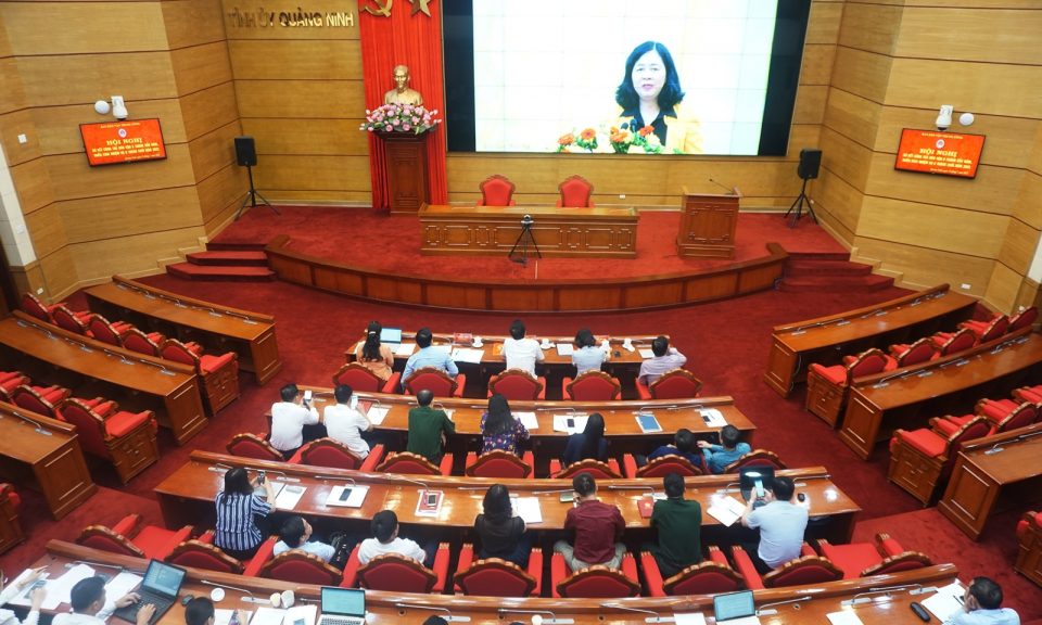 Hội nghị trực tuyến toàn quốc sơ kết công tác dân vận