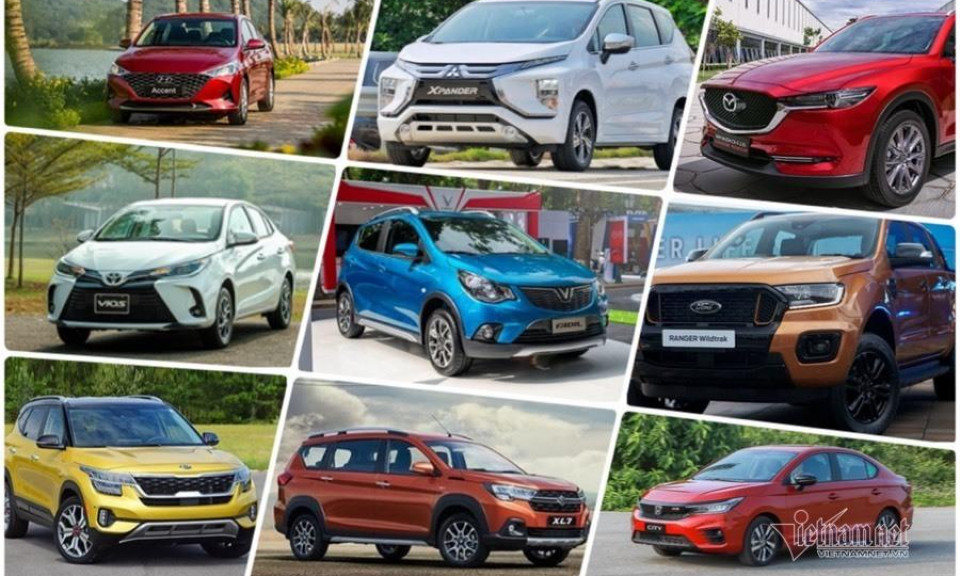 Những mẫu ô tô ăn khách nhất của các hãng xe tại Việt Nam