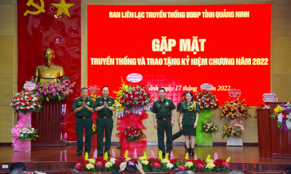 Thiếu tướng Trần Văn Bừng, Chủ nhiệm Chính trị BĐBP Việt Nam, dự hội nghị triển khai nhiệm vụ của Ban Liên lạc truyền thống BĐBP Quảng Ninh