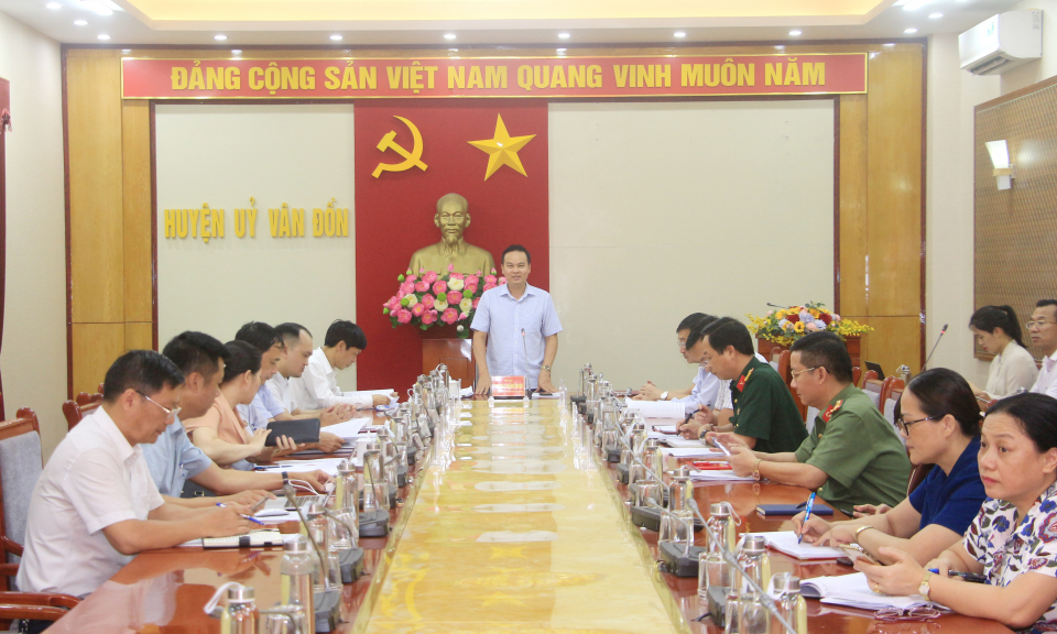 Vân Đồn: Tăng tốc hoàn thành nhiệm vụ năm