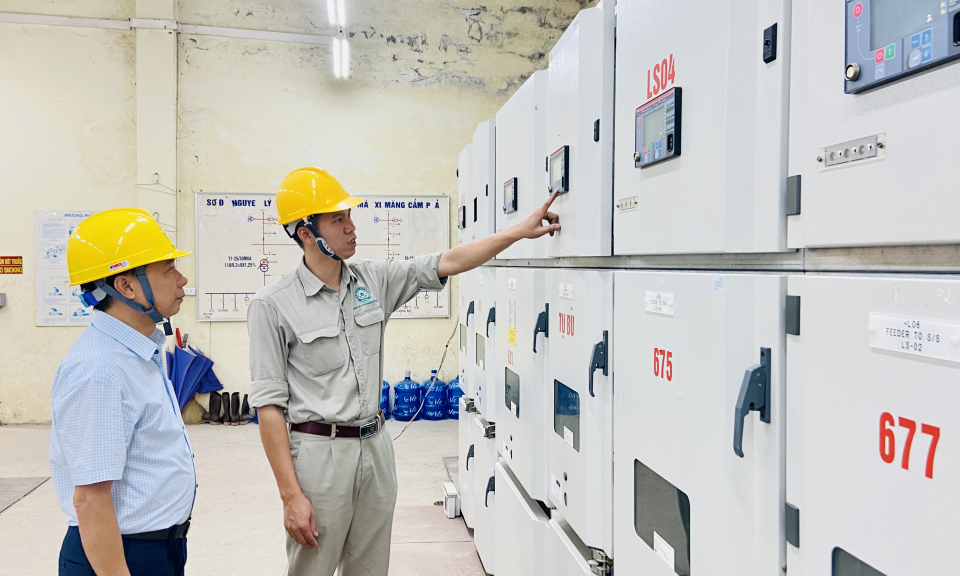 Sắp xếp phương án sản xuất cho đơn vị trọng điểm sử dụng điện