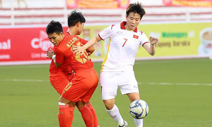 Vietnam lose AFF Women's Championship bronze to Myanmar