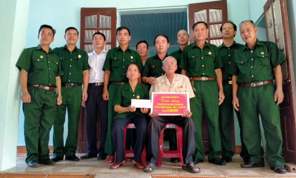 Hội CCB tỉnh đẩy mạnh thực hiện "Đền ơn, đáp nghĩa"
