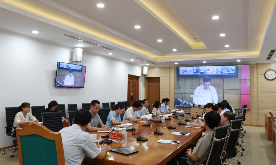 Hội nghị trực tuyến Bộ Tư pháp triển khai nhiệm vụ 6 tháng cuối năm 2022
