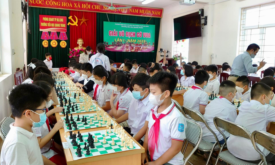 Cờ vua học đường - Luyện rèn trí tuệ, ươm mầm tài năng