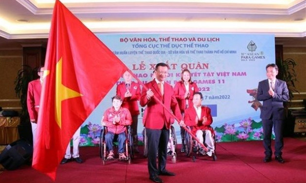 Send-off ceremony for Vietnamese delegation to ASEAN Para Games