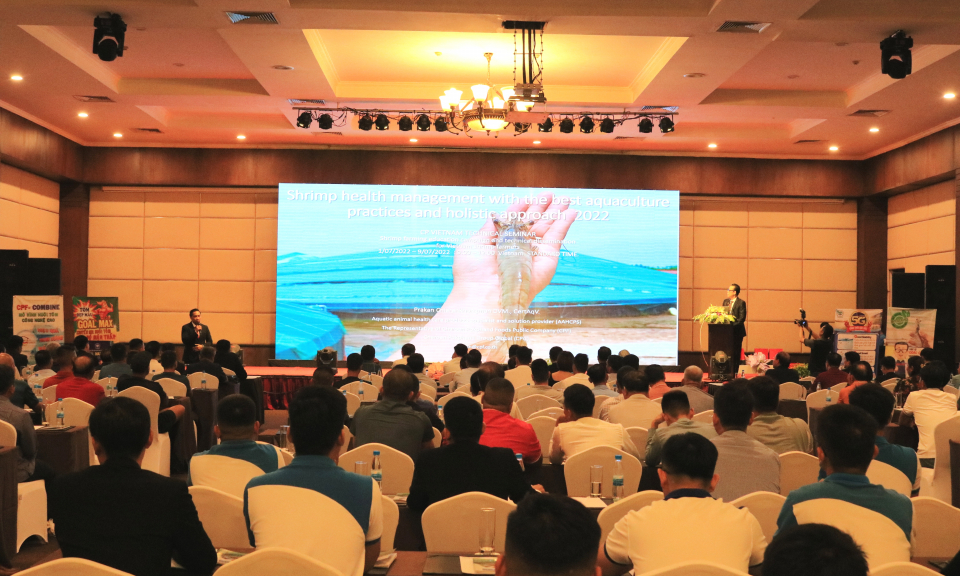 Hội nghị giới thiệu mô hình nuôi tôm CPF-COMBINE