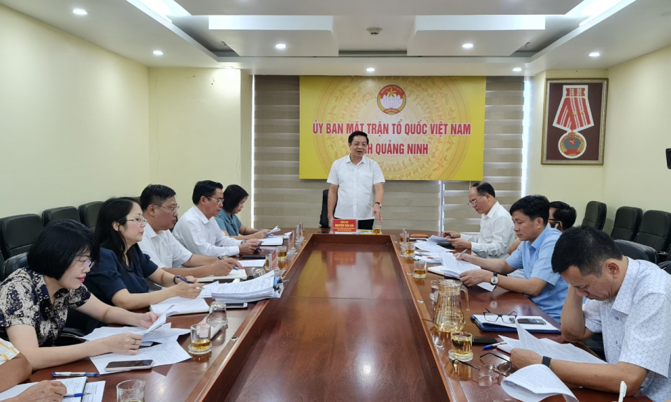 Ủy ban MTTQ tỉnh: Thông báo kết quả giám sát cán bộ, đảng viên