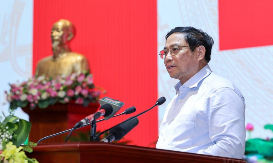Thủ tướng Phạm Minh Chính dự Hội nghị Quân chính toàn quân 6 tháng đầu năm 2022
