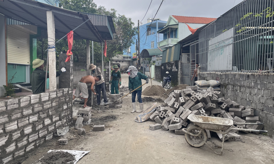 Đông Xá (Vân Đồn) tăng tốc