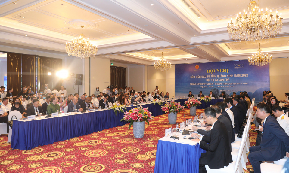 Khai mạc hội nghị Xúc tiến đầu tư Quảng Ninh năm 2022