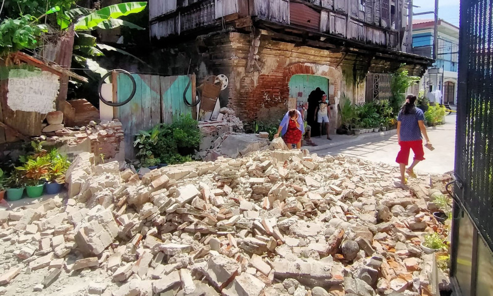 Động đất tại Philippines: Ít nhất 3 người thiệt mạng, 60 người bị thương