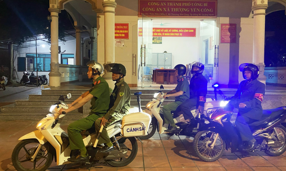 Uông Bí: Phát huy hiệu quả mô hình An ninh cơ sở