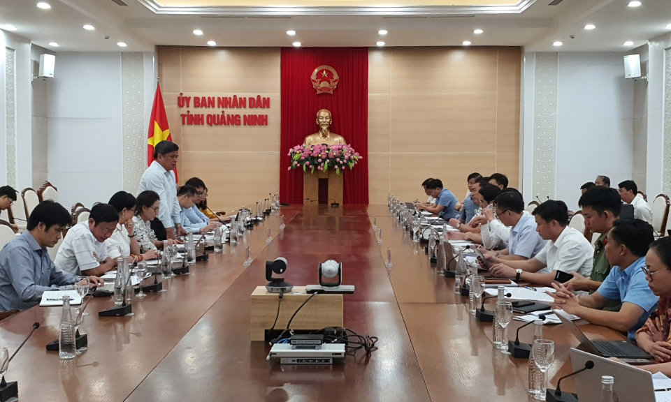  Đoàn công tác của Bộ NN&PTNT làm việc với UBND tỉnh Quảng Ninh về xây dựng nông thôn mới năm 2022