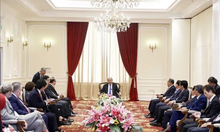 政府总理与韩国各协会和企业代表对话