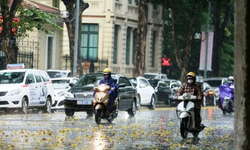Ngày 30/7, Bắc Bộ mưa dông, có nơi mưa rất to