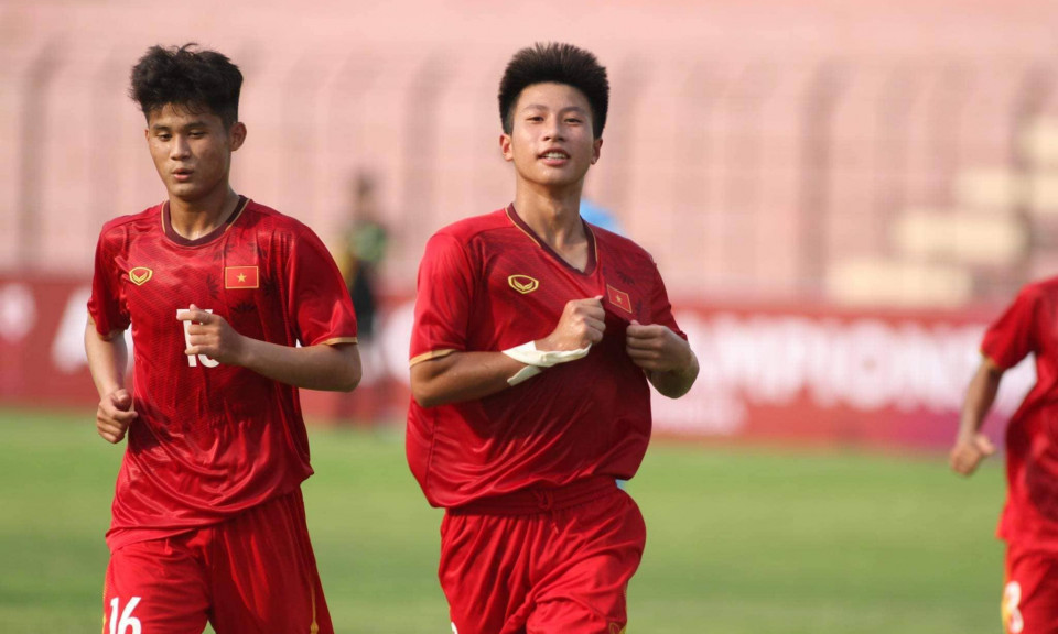U16 Việt Nam thắng đậm Singapore trận mở màn giải Đông Nam Á