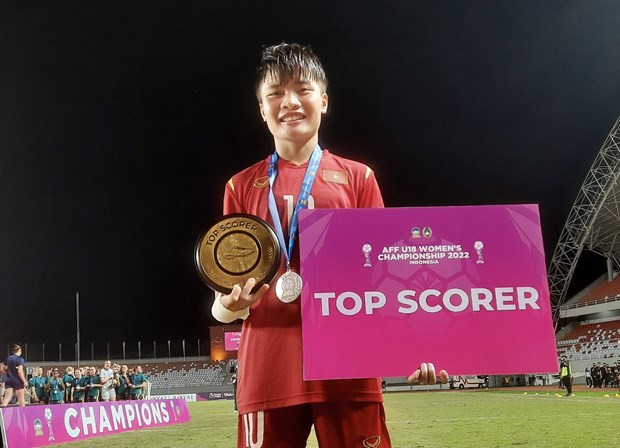 U18 nu Viet Nam gianh ngoi a quan tai giai U18 Dong Nam A 2022 hinh anh 3
