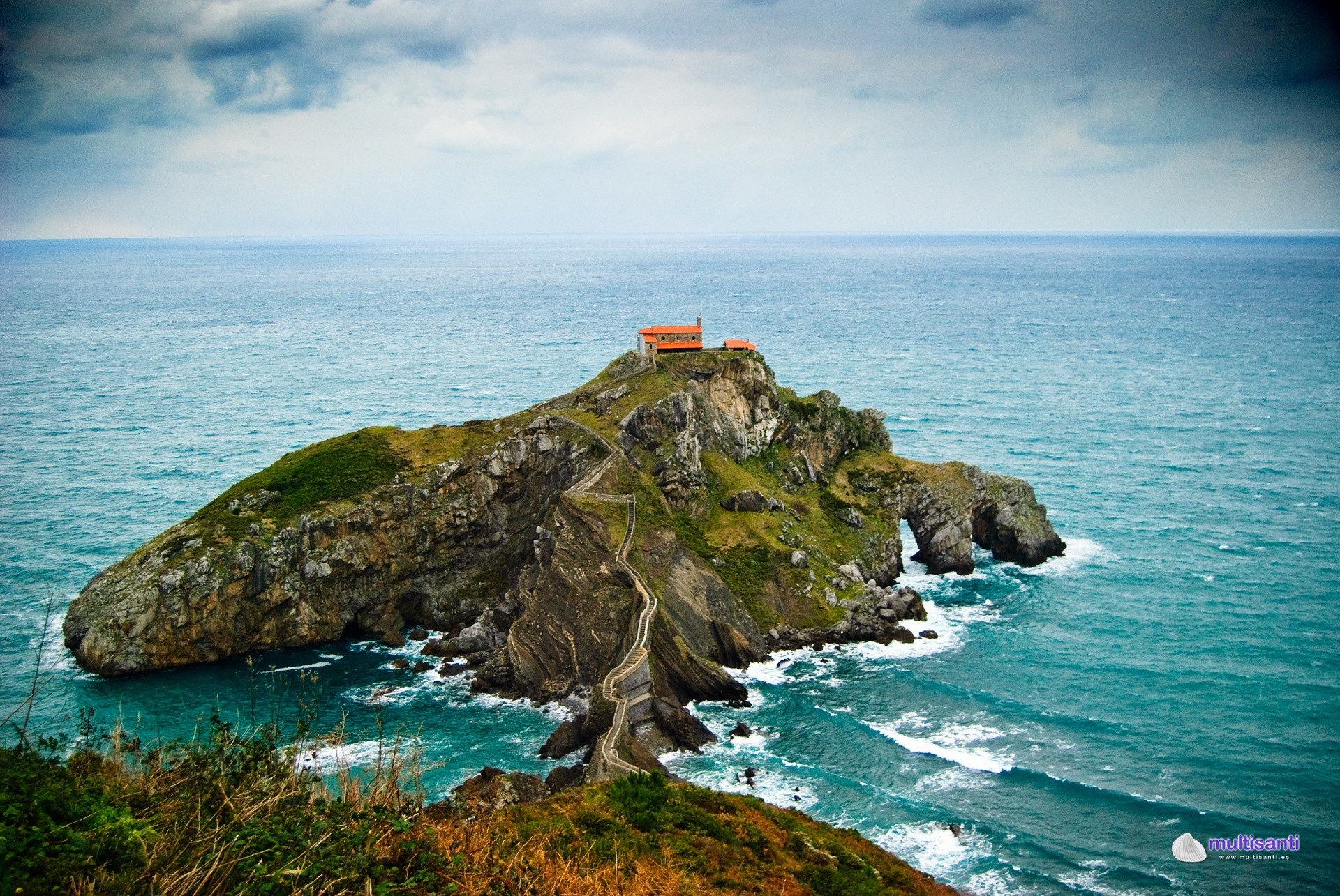 hon dao Gaztelugatxe cua Tay Ban Nha anh 4