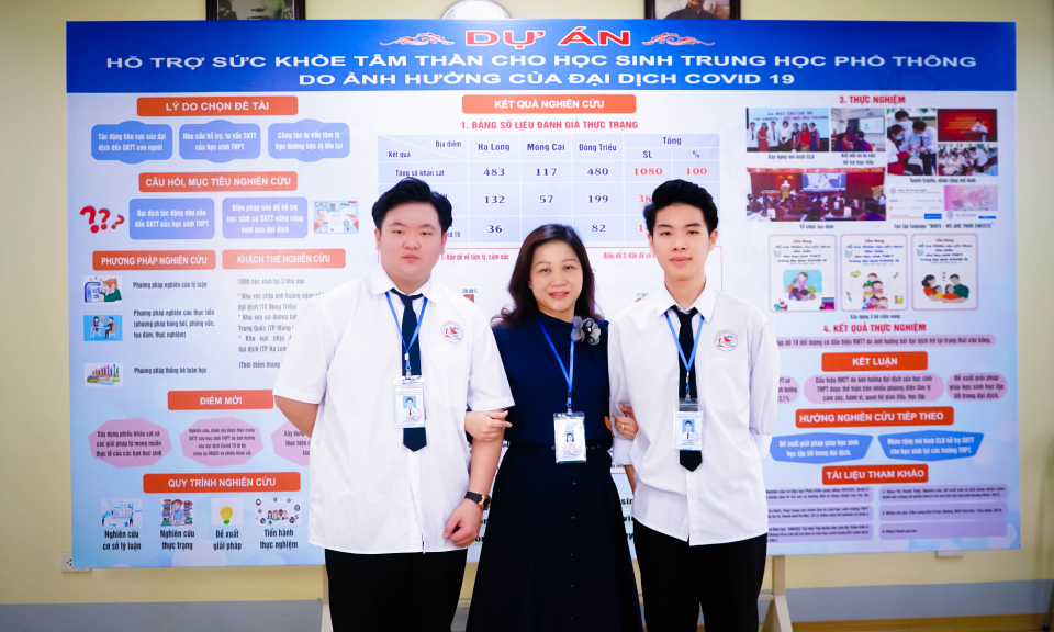 Nam sinh tài năng của THPT Chuyên Hạ Long
