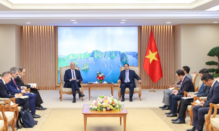 Thủ tướng Phạm Minh Chính tiếp Bộ trưởng Ngoại giao Hy Lạp