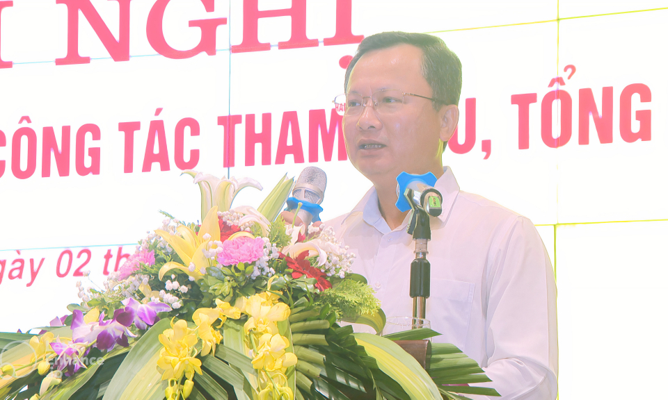 Hội nghị triển khai hệ thống thông tin báo cáo và kết nối với hệ thống thông tin báo cáo quốc gia