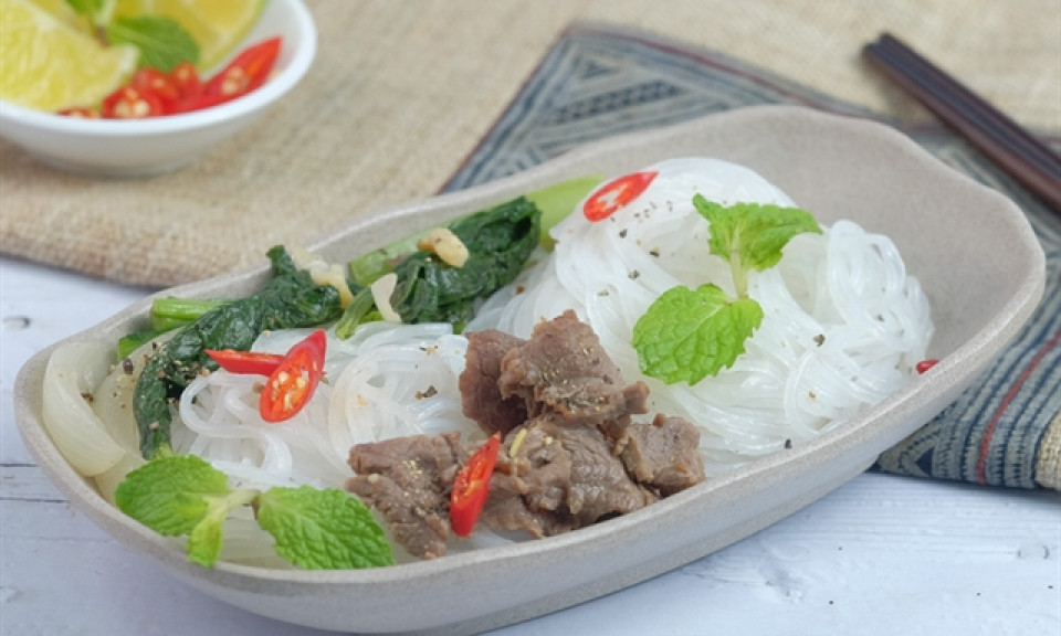 Vermicelli from bean makes Bình Định memorable