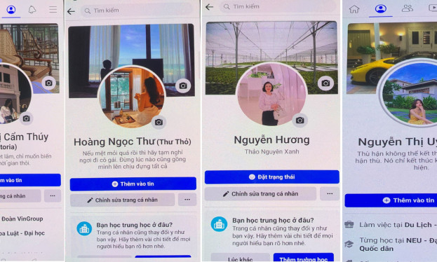 Lập hàng loạt facebook ảo, đăng hình gái xinh để lừa đảo