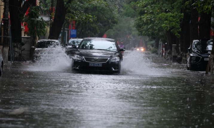 Miền Bắc sắp đón đợt mưa dông rất lớn