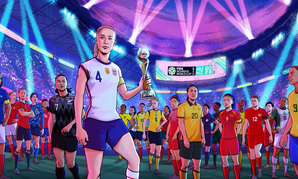 Vietnamese striker present in FIFA Women’s World Cup poster