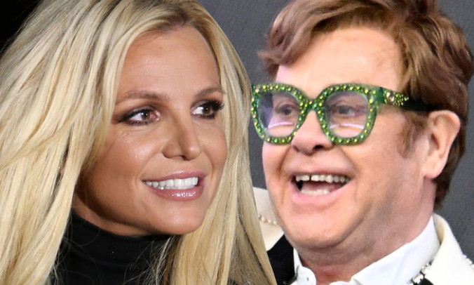 "Huyền thoại âm nhạc" Elton John xác nhận hợp tác với Britney Spears