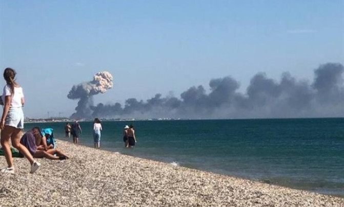 Nhiều thương vong trong vụ nổ ở sân bay quân sự Nga tại bán đảo Crimea